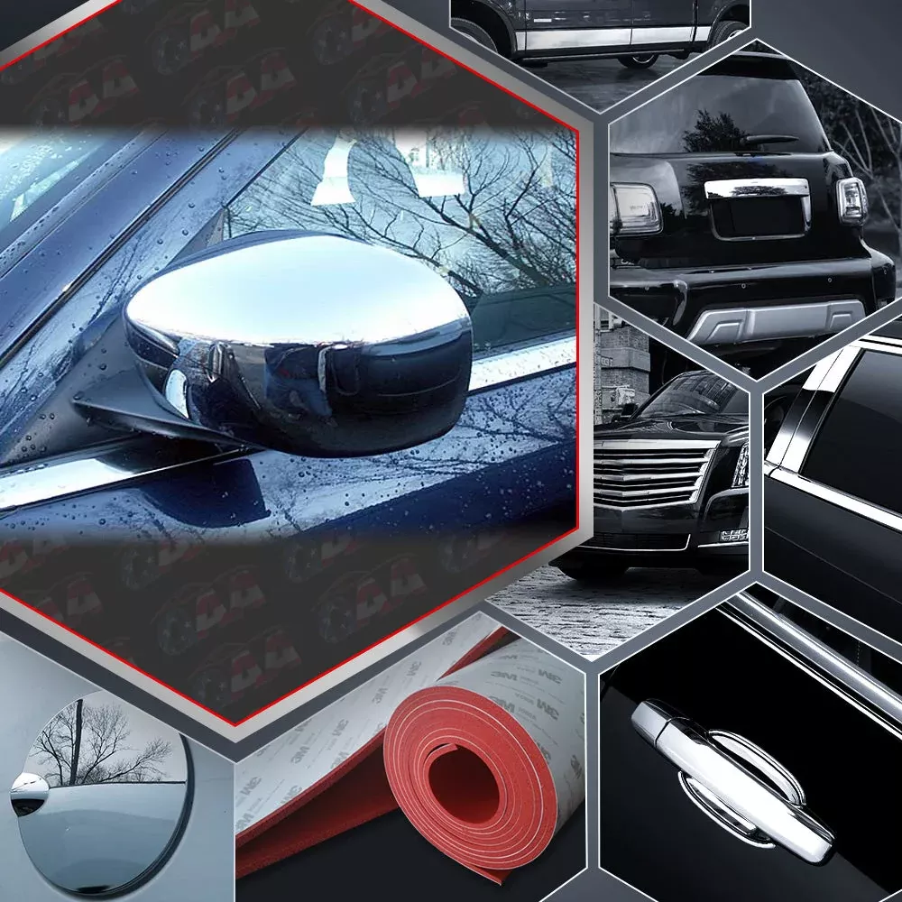 QAA Chrome ABS Plastic Mirror Cover 05-10 Chrysler 300